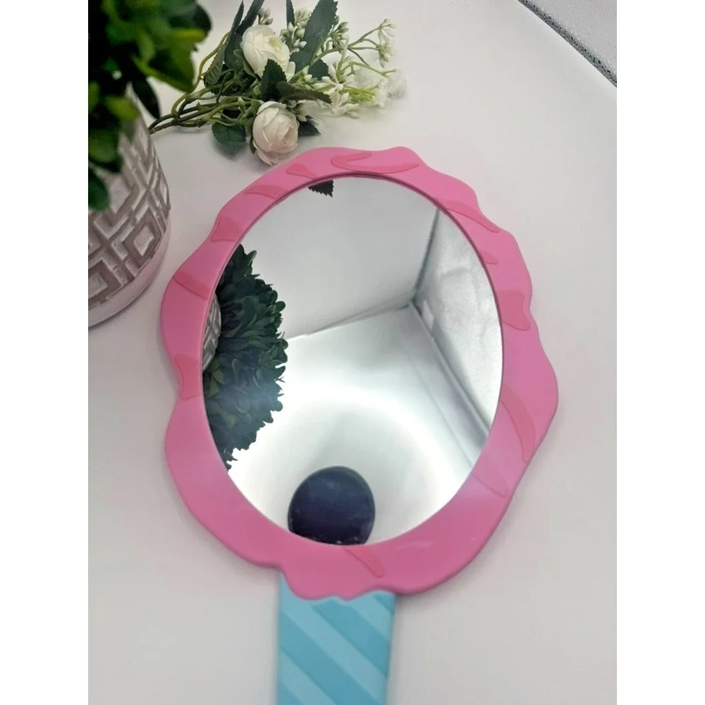 Jeffree Star Cotton Candy Queen Hand Mirror Lollipop Rare Discontinued No Box